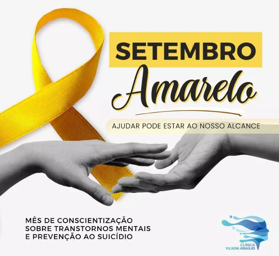 🎗Setembro Amarelo Mês de Prevenção ao Suicídio!